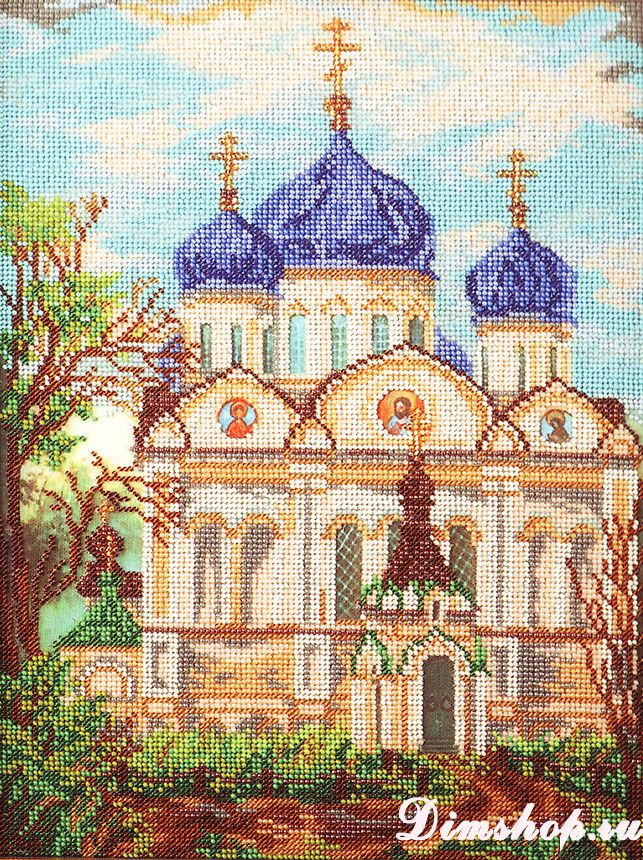 Вышивки из бисера церкви Вышивки из бисера церкви