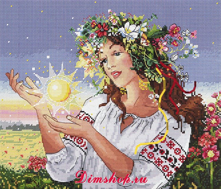 Мережка вышитые картины